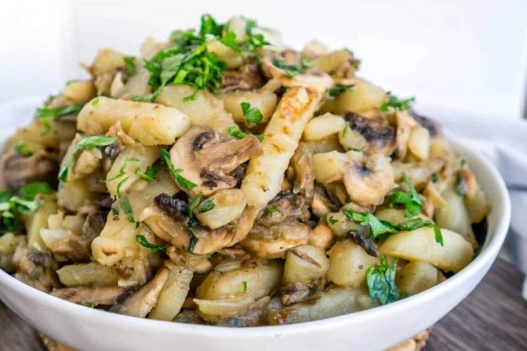15 вкусных рецептов жареного картофеля с грибами
