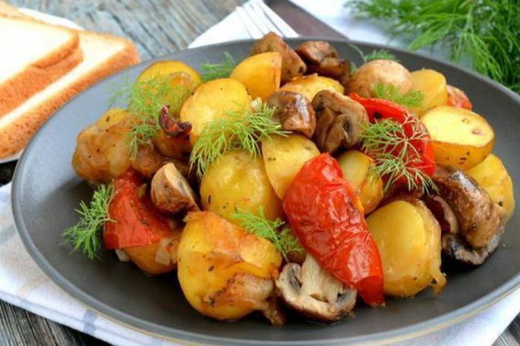 15 вкусных рецептов жареного картофеля с грибами
