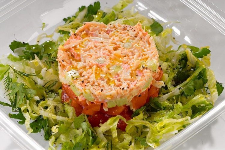 12 салатов с мясом криля на праздничный стол или каждый день