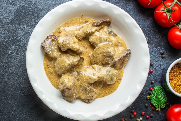 8 отличных рецептов куриной печени в сметане на сковороде
