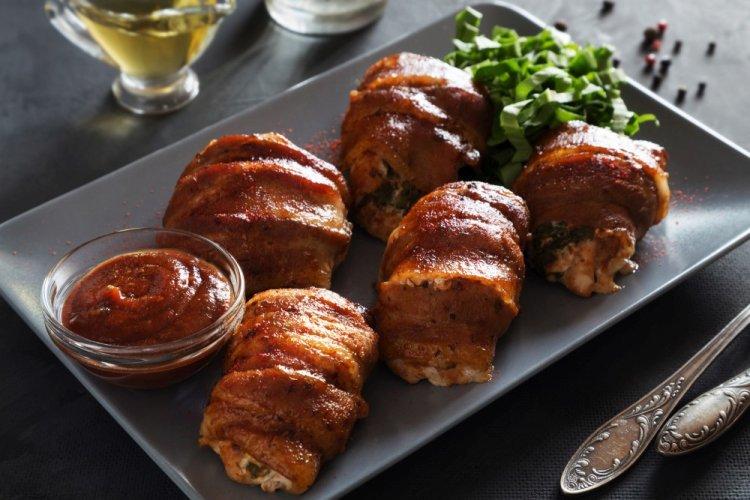 12 рецептов сочных и нежных куриных рулетиков в аэрогриле