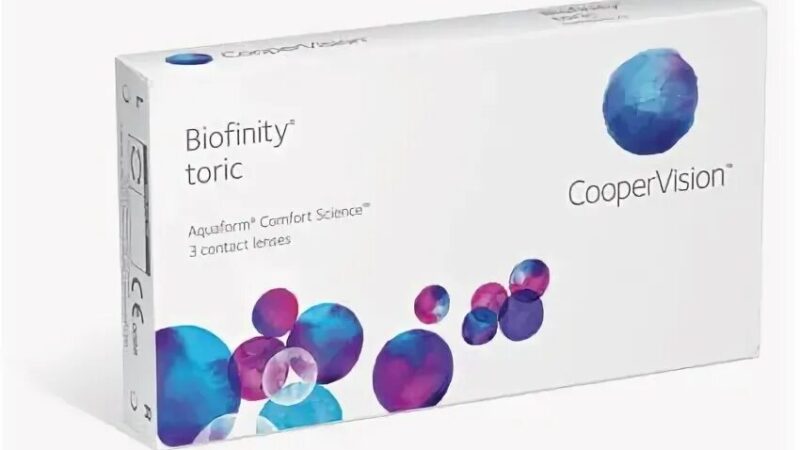 Контактные линзы Biofinity Toric: Идеальное решение для коррекции астигматизма