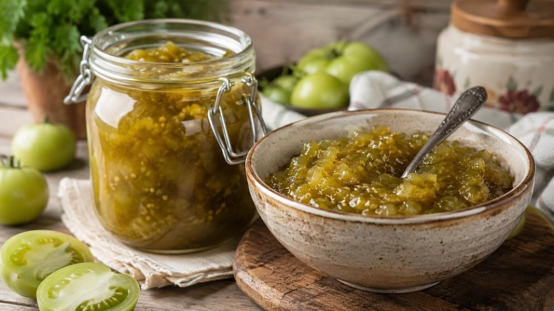 Если много зеленых помидоров, не расстраиваюсь, а делаю варенье: вкуснее, чем из малины, клубники и смородины